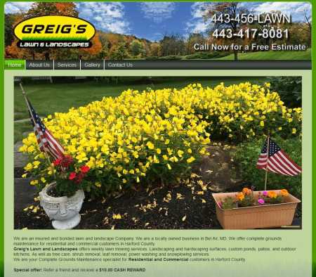 Greig's Lawn &amp; Landscapes